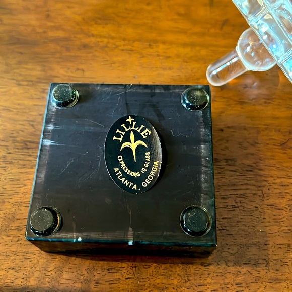 LILLIE Glassblowers of Atlanta Rare Handblown Piano Sculpture - Picture 3 of 10